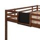 preview thumbnail 39 of 40, Full Size Pine Loft Bed with Slide, Chalkboard, and Stairs - Fun and Functional Design