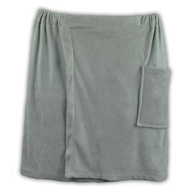 DII Shower Wrap Mens - Gray