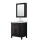 Option Dark Espresso, Chrome Trim, Giotto Quartz Top