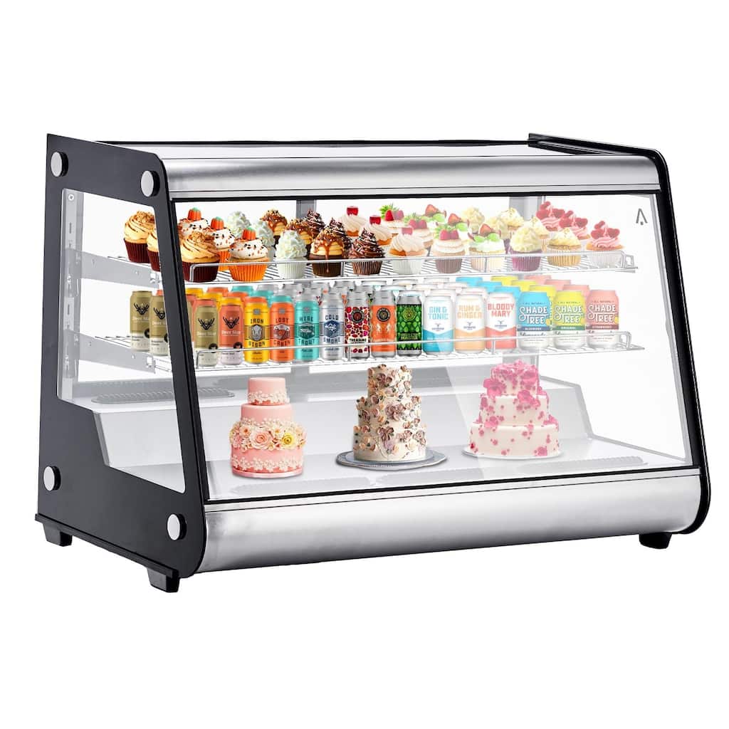 Commercial Cake Display Refrigerator, 6.5 Cu.Ft., Universal wheel