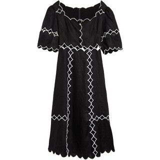 farm rio black and white dress Joanie Dress in Black · Whimsy & Row ~ Sustainable Clothing & Lifestyle  Brand main image 1