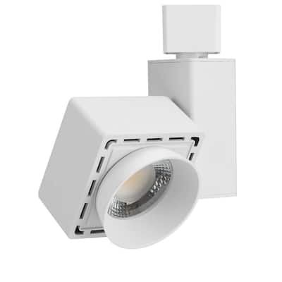 3 Wattage Setting Dimmable LED Track Head - Medium