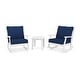 preview thumbnail 13 of 11, POLYWOOD Braxton 3-Piece Deep Seating Rocker Set