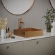 preview thumbnail 6 of 18, Karran Cinox Stainless Steel Square Vessel Sink
