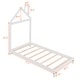 preview thumbnail 12 of 70, Wooden Platform Bed with Wood Slat Support, Modern Solid Wood Kids Bed Frame with House-shaped Headboard, No Box Spring Needed