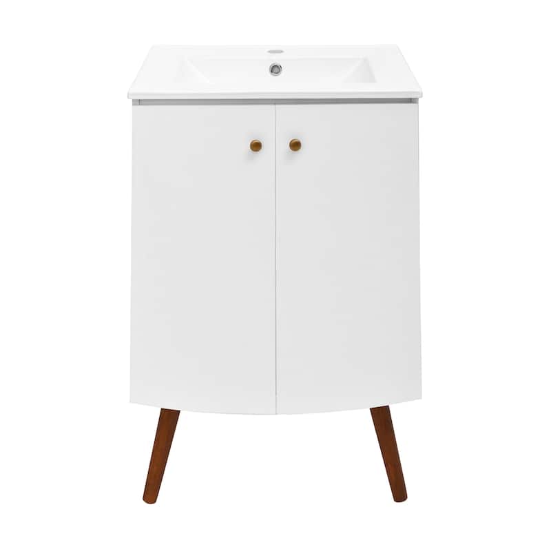 Manoir Bathroom Vanity in White