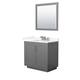 Option Dark Gray, Nickel Trim, Giotto Quartz Top