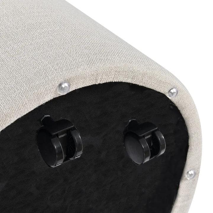 Cottage 21.5" Wide Upholstered Barrel Swivel Rolling Dining Chairs with Hidden Casters