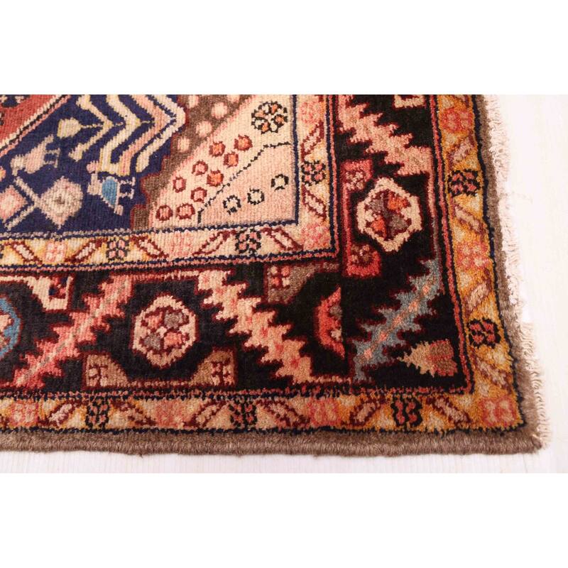 ECARPETGALLERY Hand-knotted Konya Anatolian Red Wool Rug - 4'2 x 8'0