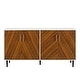 preview thumbnail 31 of 31, Middlebrook Cassandra 58-inch Mid-Century Modern 4-Door Buffet