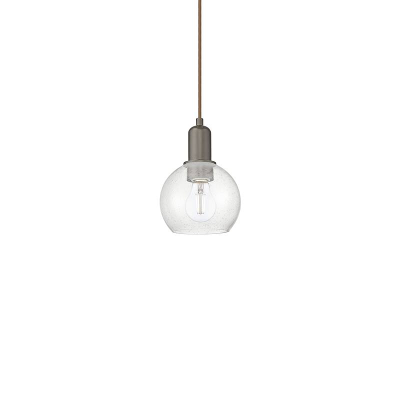 Innovations Lighting 716-1P-9-6 Athens Pendant Athens 6" Wide Mini - Oil Rubbed Bronze / Seedy