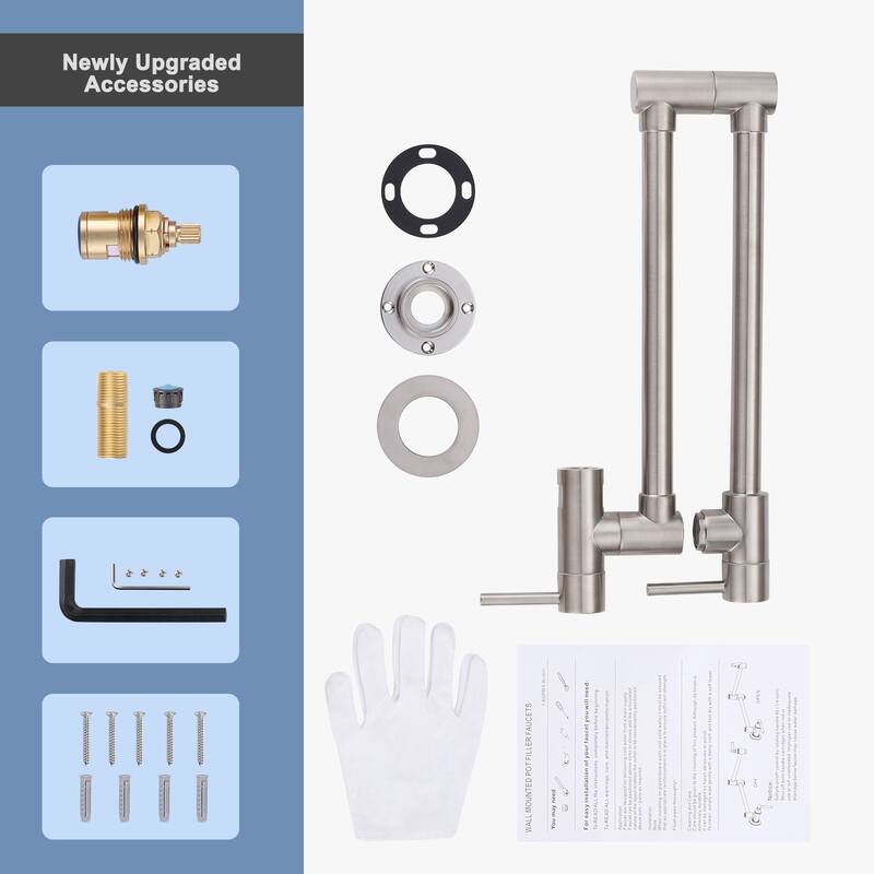 WOWOW Wall Mounted Pot Filler