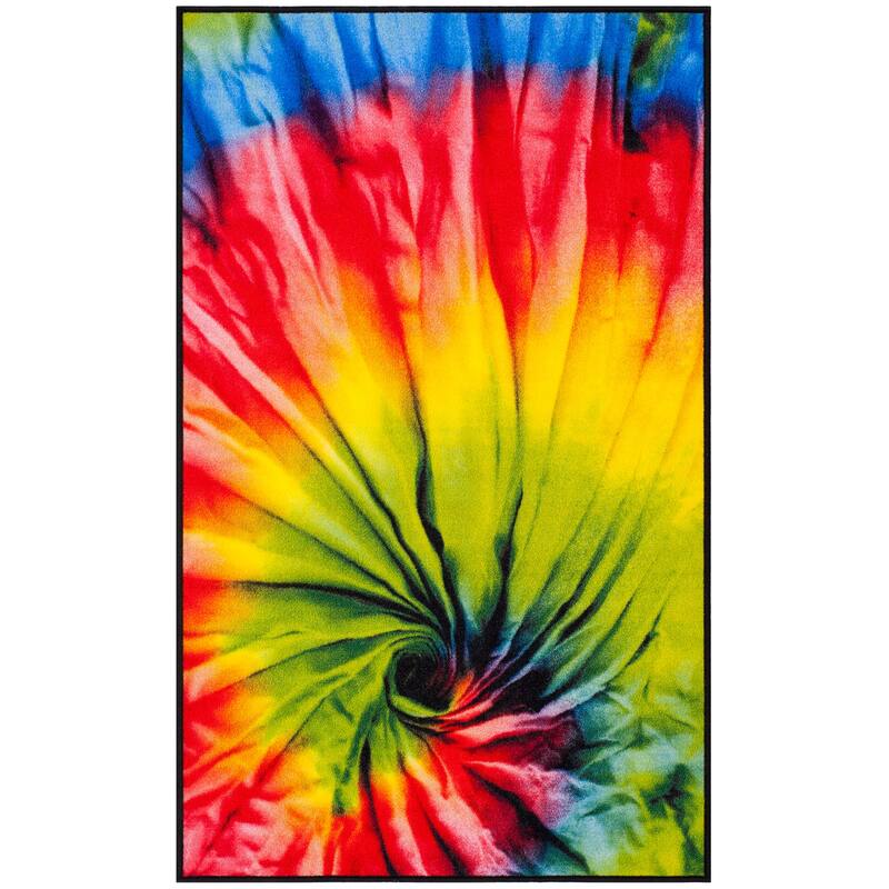 SAFAVIEH Paint Brush Machine Washable Slip Resistant Mintje Rug
