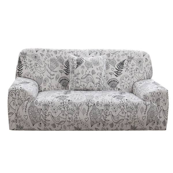 Shop Sofa Covers 1 Piece Polyester Spandex Fabric Stretch