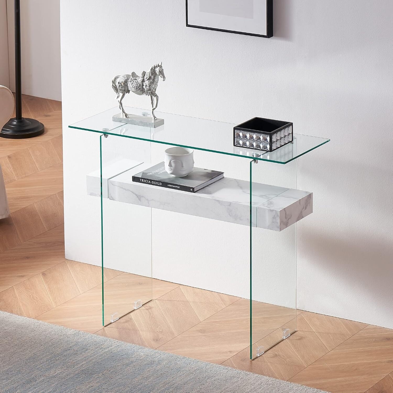 Glass Console Table