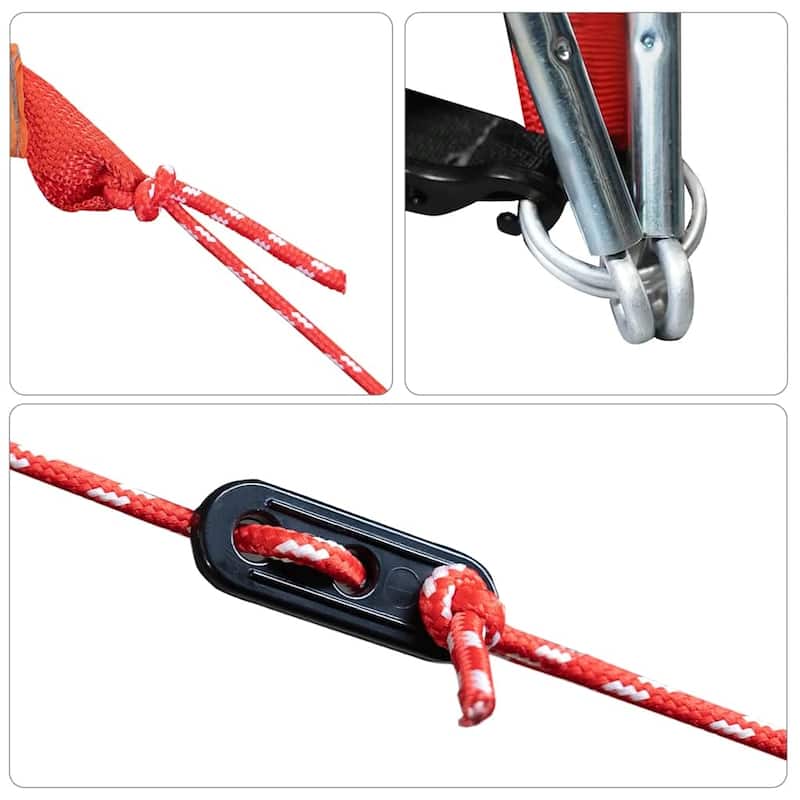 vidaXL Family Tent Tipi Blue Waterproof