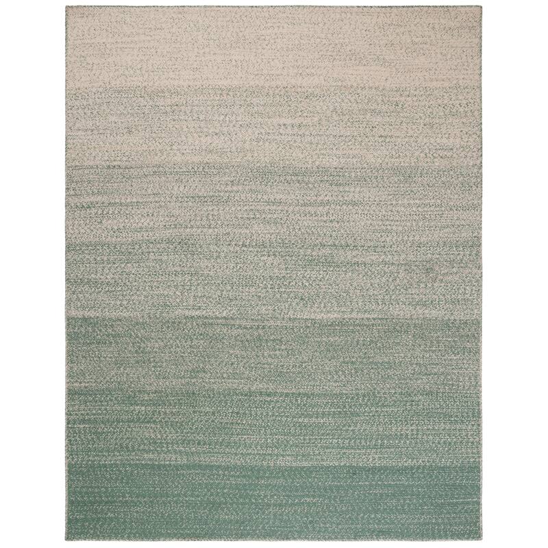 SAFAVIEH Handmade Natural Fiber Sambula Ombre Jute Rug - 5' x 8' - Natural/Green