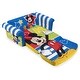 preview thumbnail 3 of 6, Marshmallow Furniture Children's 2 in 1 Flip Open Foam Kids Sofa, Mickey Mouse - 28.5 x 16 x 10 inches