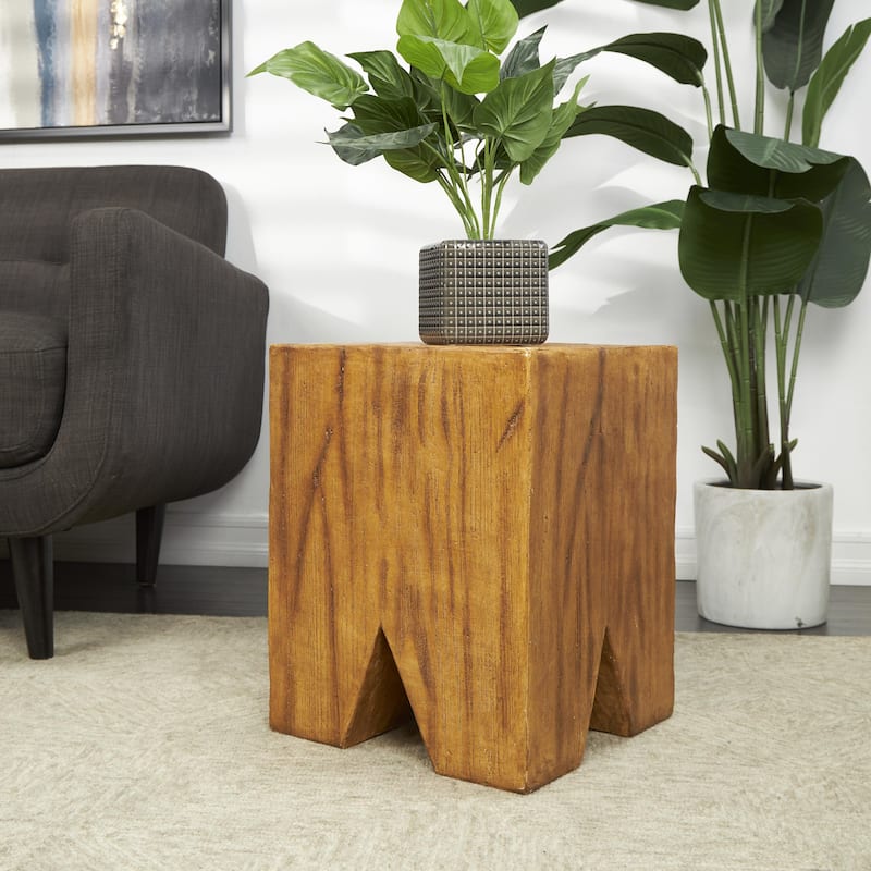 Fabric Woven Rope Indoor Bar Stool with Polyester Cushion and Tapered Wood Legs - Gray - Roche River Decor