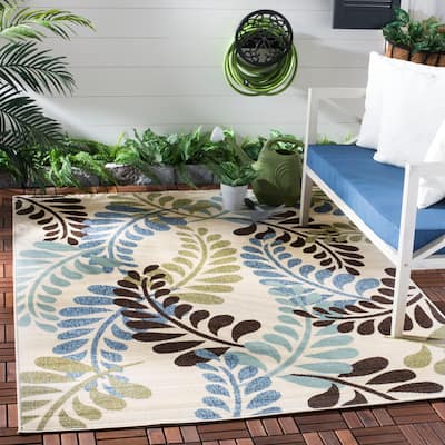 SAFAVIEH Veranda Donalda Indoor/ Outdoor Waterproof Patio Backyard Rug