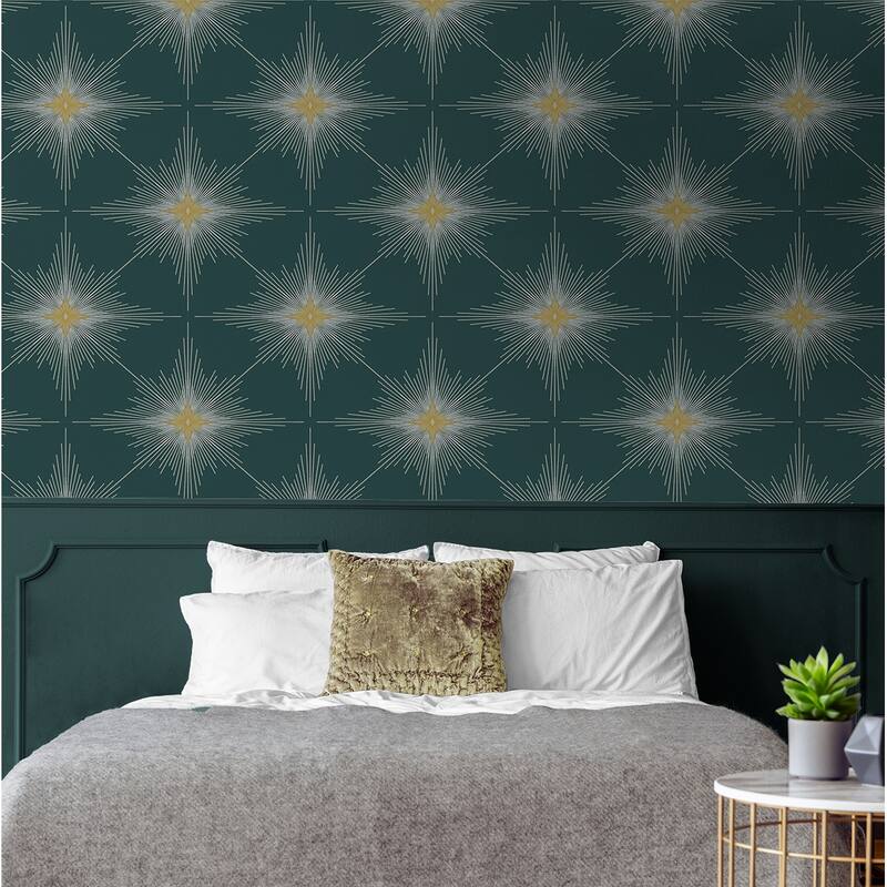 Seabrook Designs North Star Non-Woven Unpasted Wallpaper