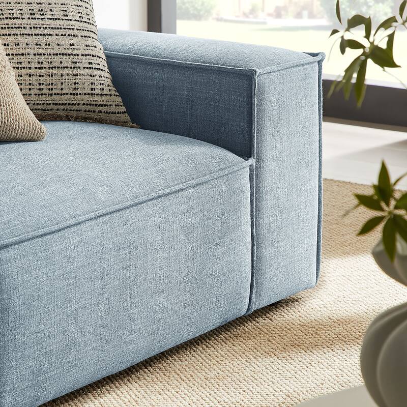 Restore 2-Piece Performance Fabric Upholstered Modular Loveseat