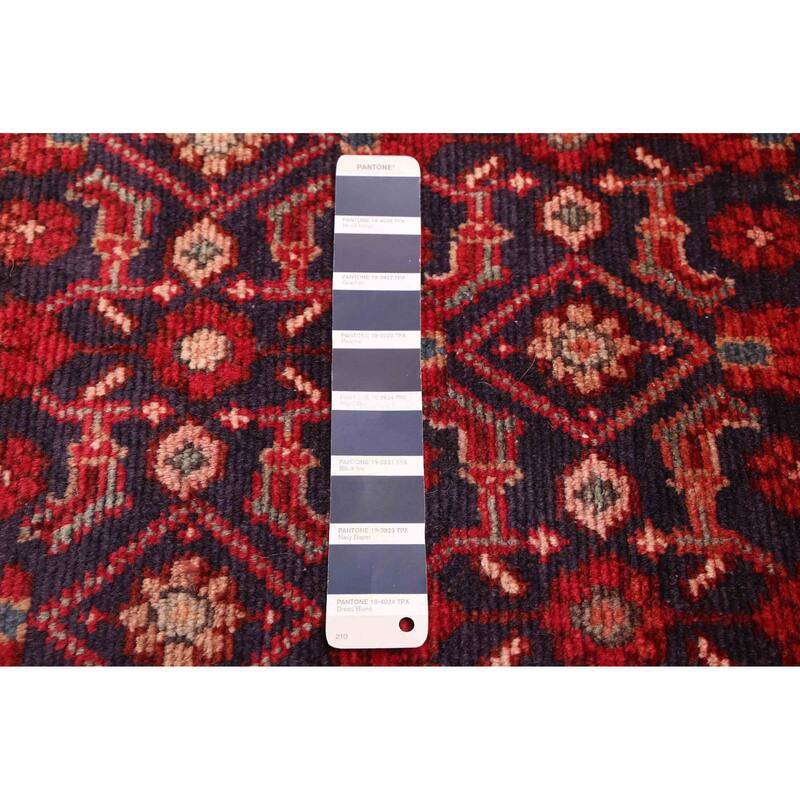 ECARPETGALLERY Hand-knotted Andelz Dark Navy Wool Rug - 5'2 x 10'4