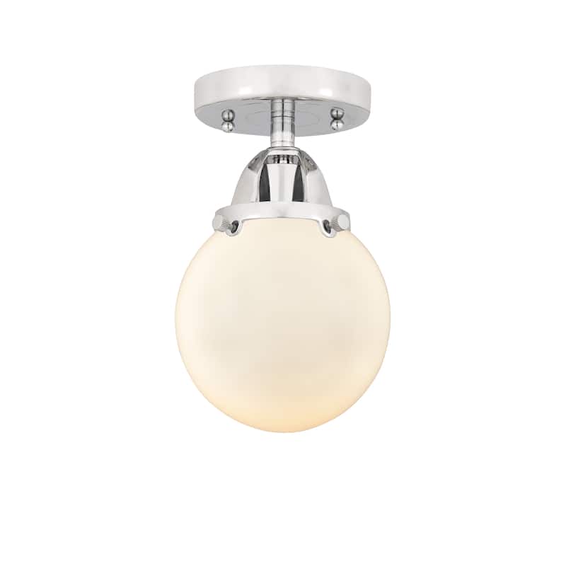 Innovations Lighting Nouveau 2 Beacon - 1 Light 6" Semi-Flush Mount