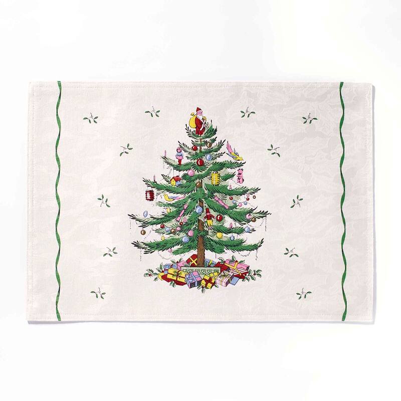 Spode® Christmas Tree Set of 4 Placemats