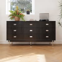 Black 9-drawer Metal Dressers - Bed Bath & Beyond