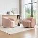 preview thumbnail 89 of 107, SEYNAR Modern Glam Velvet Upholstered 360 Degree Swivel Accent Armchair Set of 2