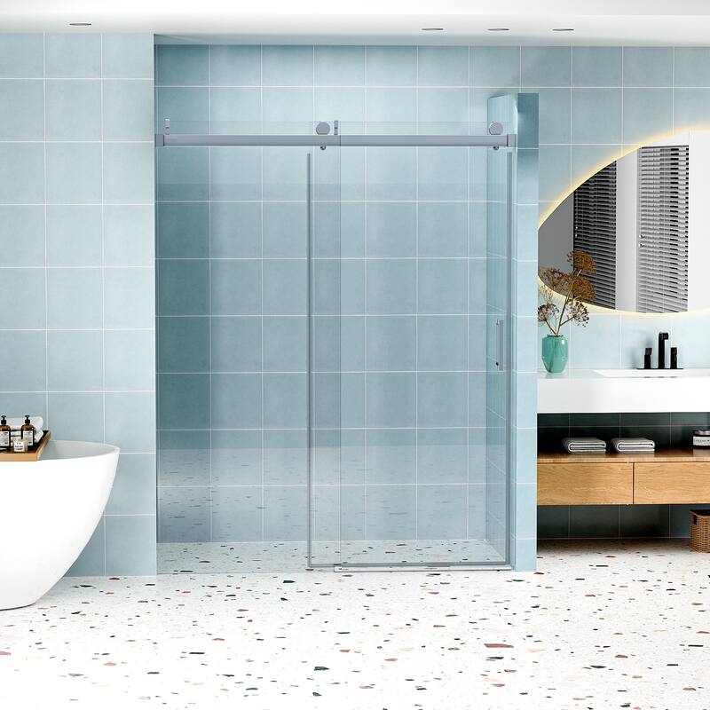 Frameless Soft-closing Shower Door