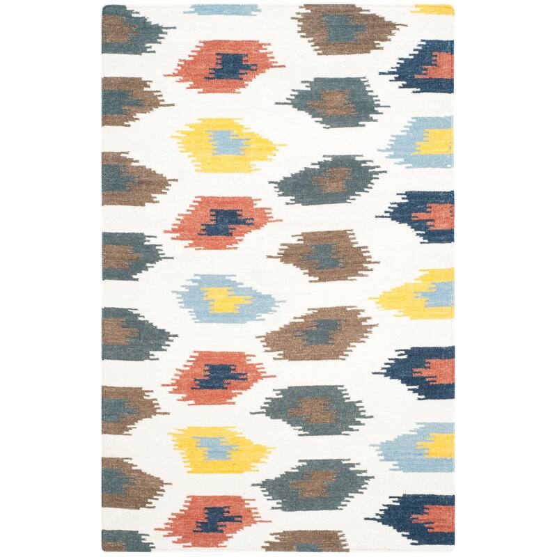 SAFAVIEH Handmade Flatweave Dhurries Radoslava Modern Wool Rug