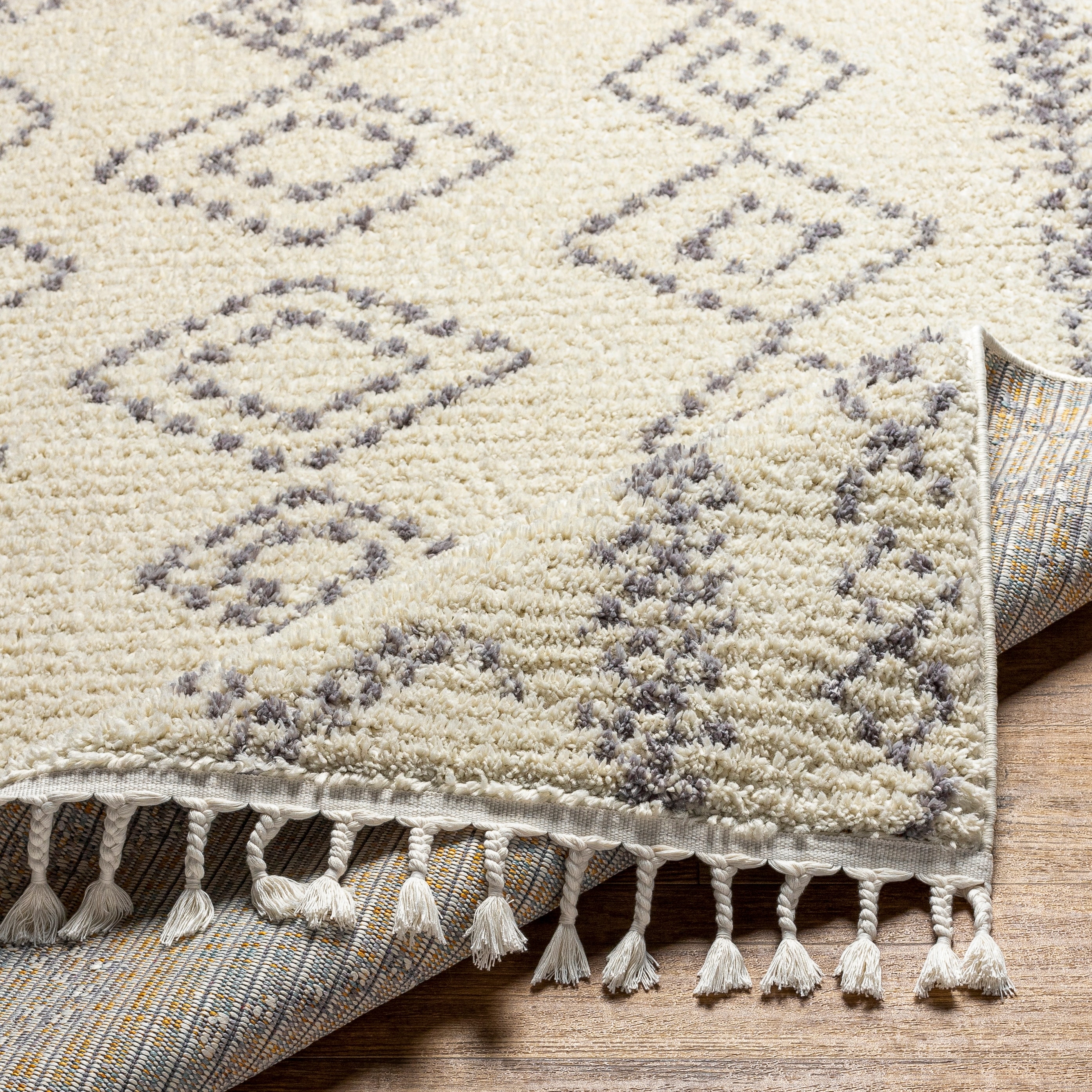 English utopia GEOGRAPHER カモ柄 MAD-02 GREY / MOCHA | Loloi Rugs