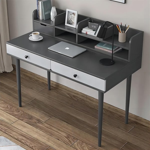 Adjustable Book Shelf Desk Study Table Computer Desk Bed Bath