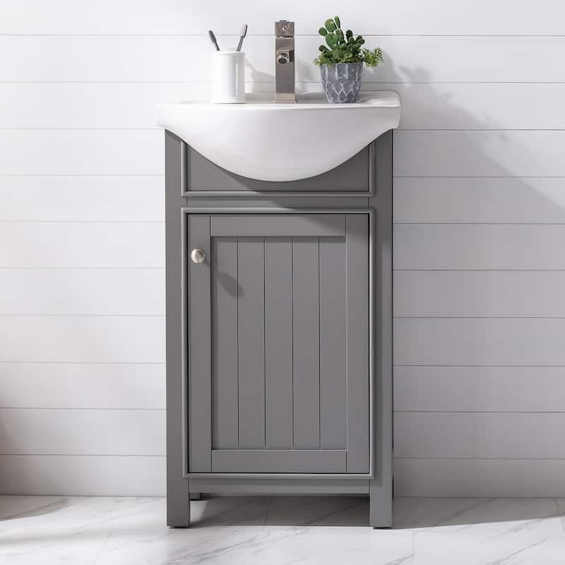 Marian 20" Single Sink Vanity - Grey