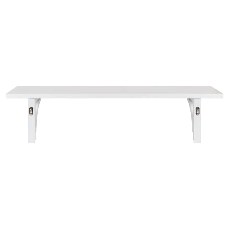 Kate and Laurel Corblynd Traditional Wood Wall Shelf