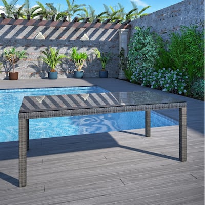 Amazonia Rouge Outdoor Patio Dining Table - 1pc