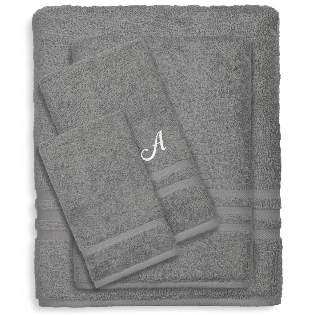 Authentic Hotel and Spa 100% Turkish Cotton 4PC Denzi Towel Set.