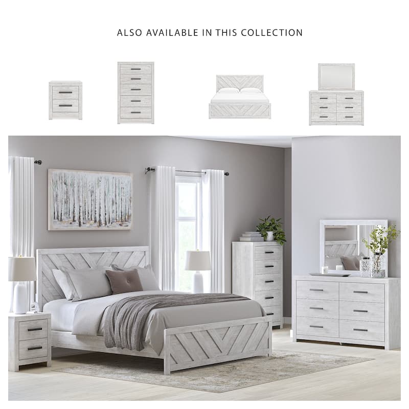 Signature Design by Ashley Cayboni Whitewash Dresser