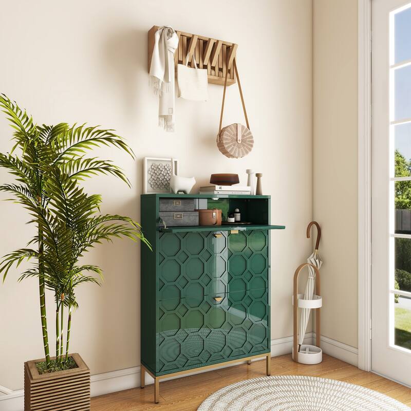 Shoe cabinet for 24 pairs of shoes