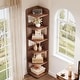 preview thumbnail 7 of 19, 6-Tier Corner Shelf, Rustic Tall Corner Bookshelf for Living Room, Bedroom, Office