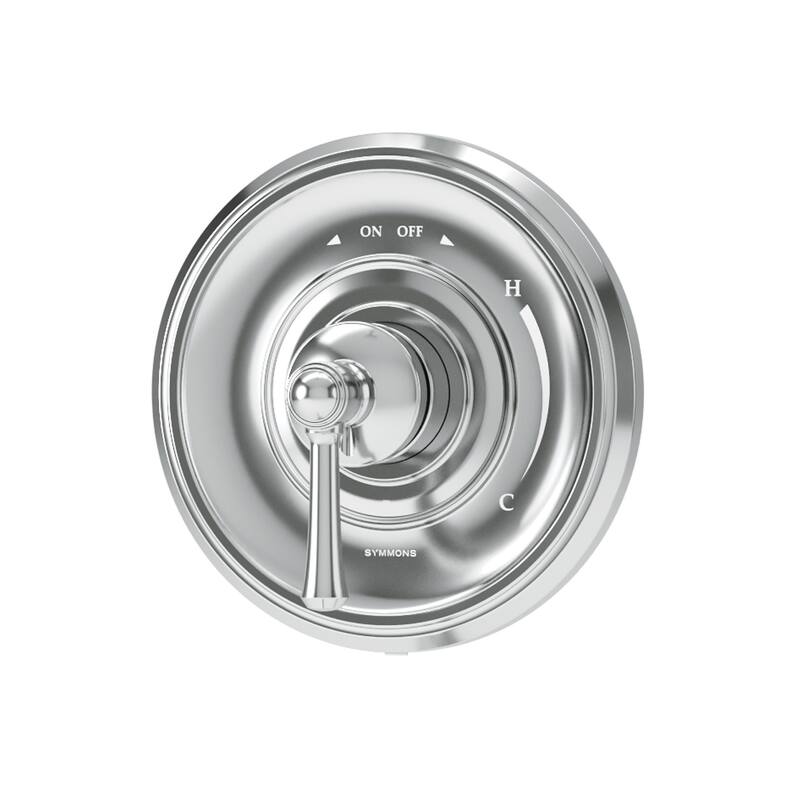 Symmons 5890TRM Braston Traditional Valve Trim Only with Single Lever - Polished Chrome