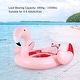 preview thumbnail 6 of 8, 6 People Inflatable Flamingo Floating Island Ideal for Pool, Lake & - See Details