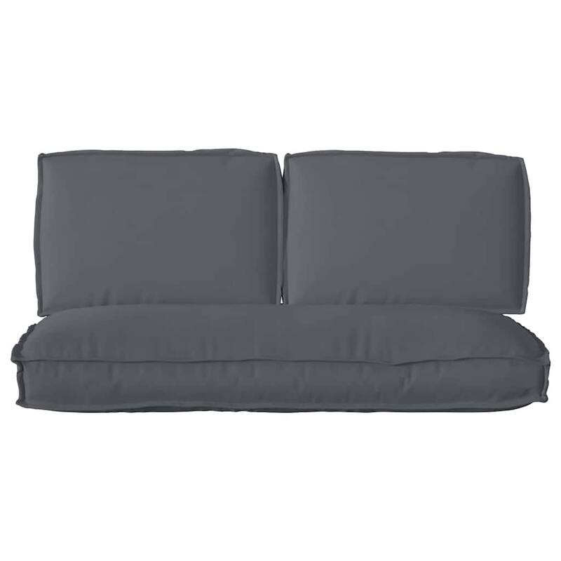 vidaXL Cushion Set 3 pcs Oxford Fabric - 47.24 x 19.69 x 20.47 in