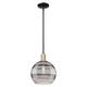 Option Black Antique Brass / Light Smoke