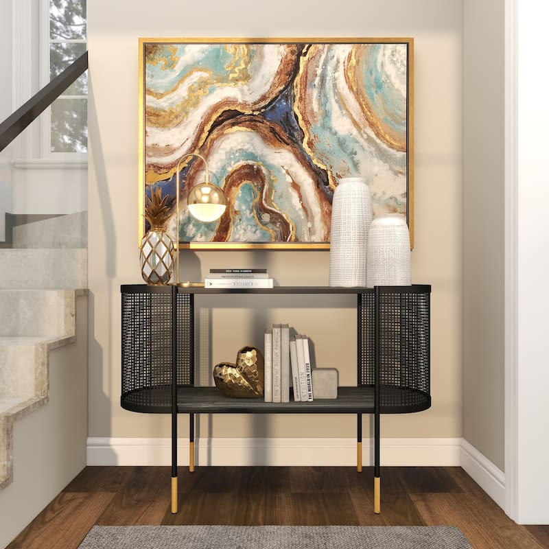 Ceramic Textured Crosshatch Vase with Crosshatch Design - White - Roche River Decor