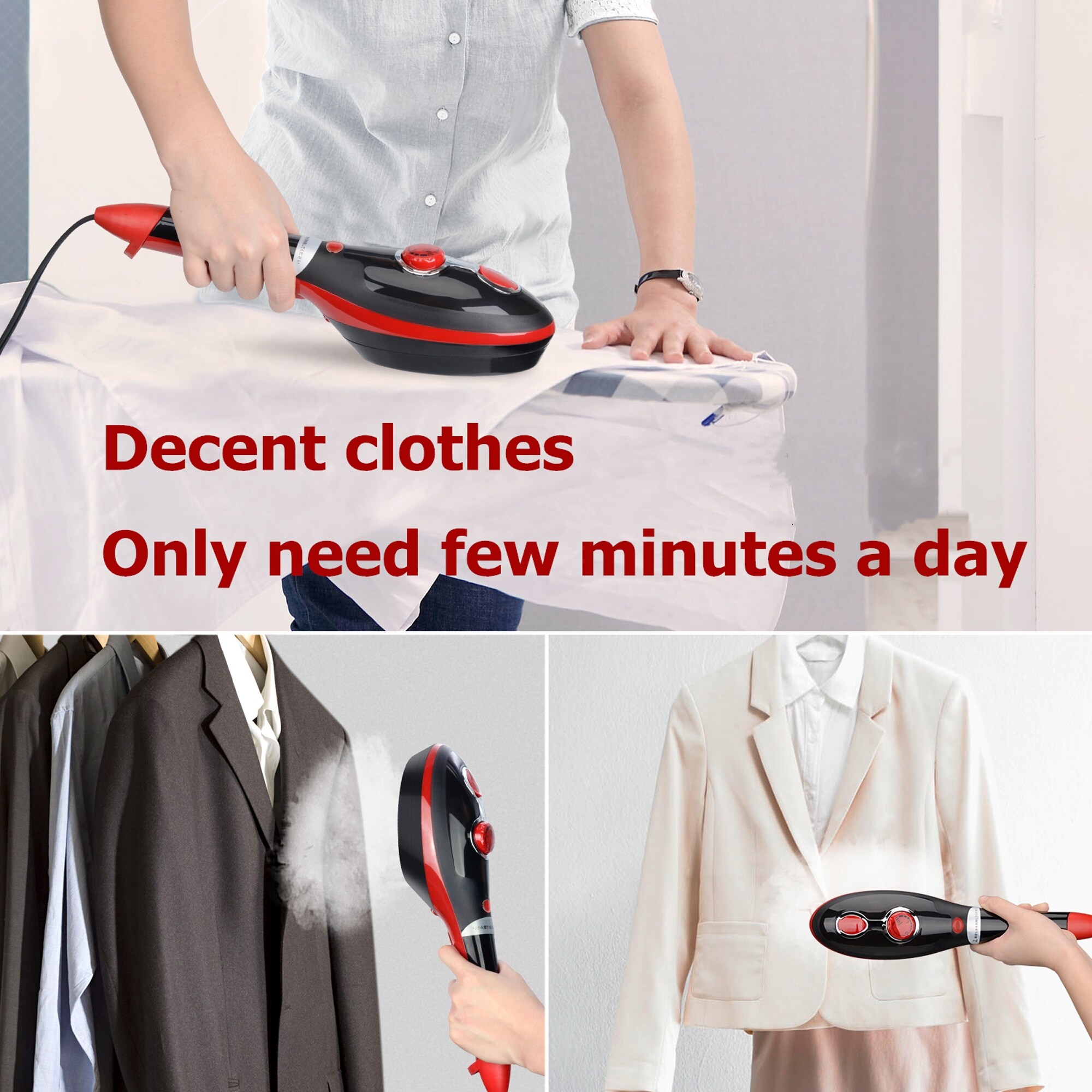 Shop Agptek Portable Steamer Fabric Clothes Home Garment Steam