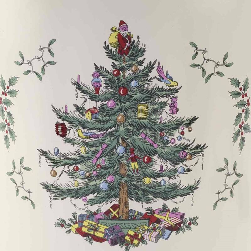 Spode® Christmas Tree Tartan Wastebasket