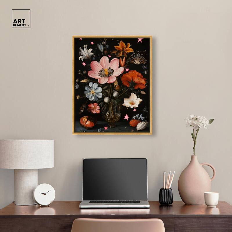 TANY's Floral Universe II Canvas by Art Remedy
